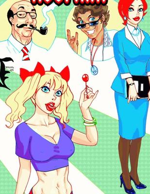 Dessin animé d'inceste - Famille