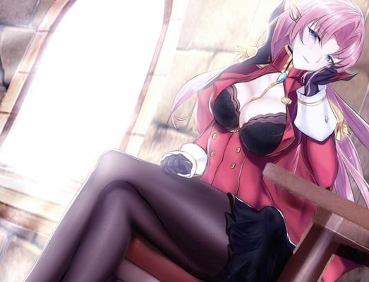 Hentai-Mädchen in Strumpfhosen