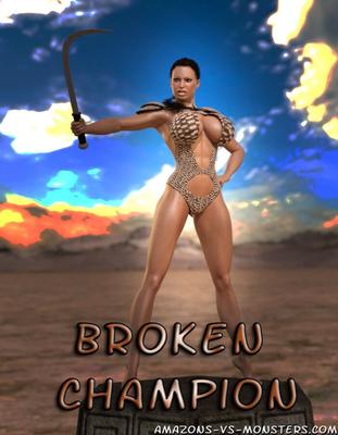 Amazones et monstres - Champion brisé