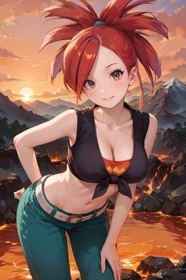 セクシーなポケモンの女の子