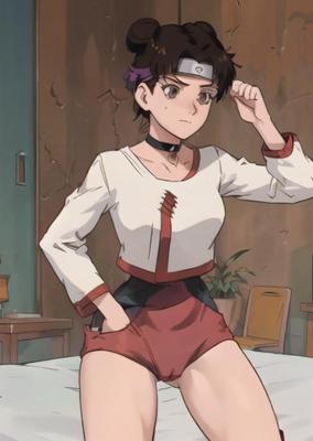 AI naruto collection, medium quality Tenten