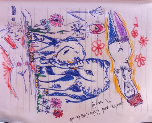 Erotic drawings