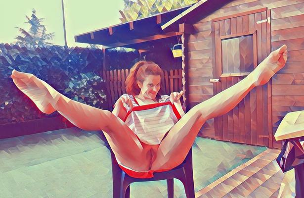 horny girls with their legs up#