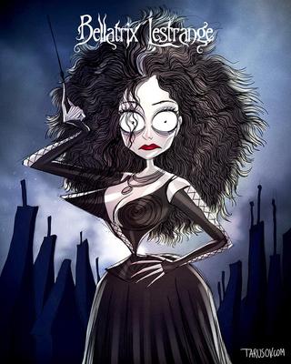 Tim Burton does Harry Potter