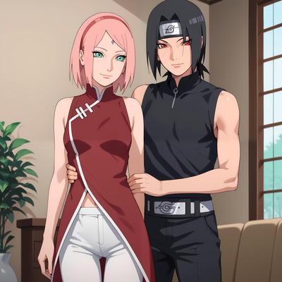itachi and sakura