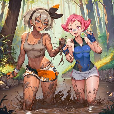 Pokemon Multiple Girls / Group 