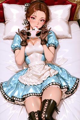 Vestido de Maid de Belle X Alice