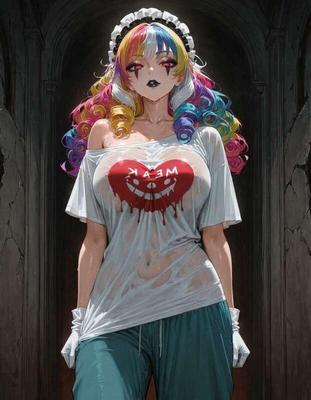 セクシーなレインボーピエロヘンタイ