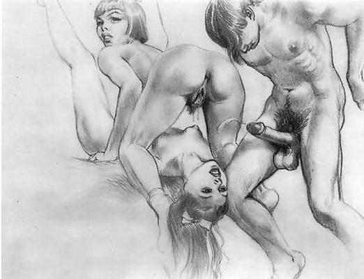 Croquis pornographique 