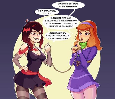 Daphne e o vampiro de escravidão