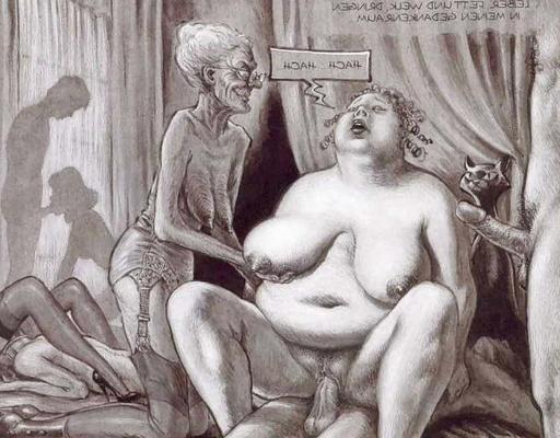 Desenho animado sexual