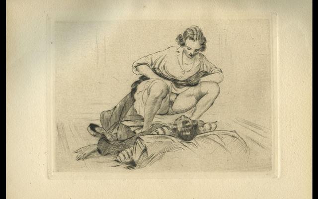 Arte da femdom vintage da Europa Diversa Europeia