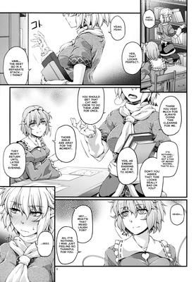 Satori x Parsee and a Tentacle (futa)