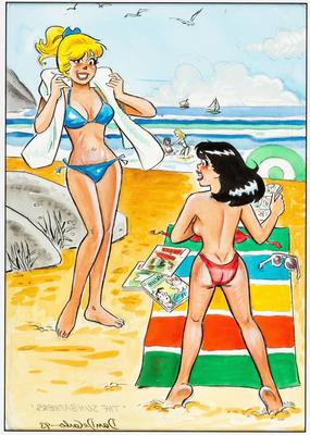 さまざまなヴィンテージの大人の雑誌の漫画。
