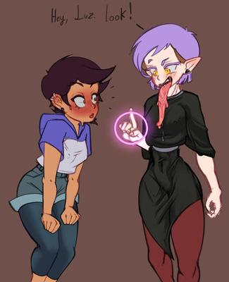 [Yackyfishbones] Hechizo de lengua de Amity (completo)