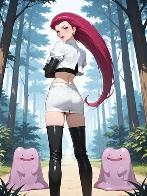 pokemon ditto fucks jessie hard