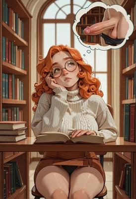 Hot Sexy drawn Redhead