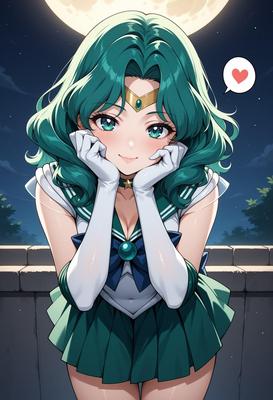 Sailor Neptune Aqua Hentai