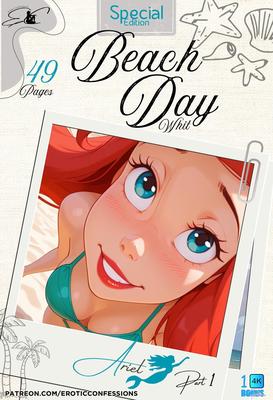 Beach Day Whit Ariel