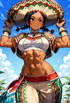 Street Fighter Lily Hawk mexicana beautie hentai