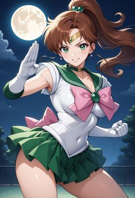 Sailor Jupiter Lightning Hentai