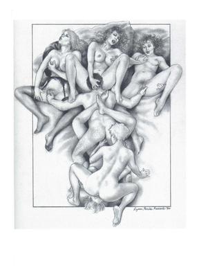 Lynn Paula Russell selected femdom art