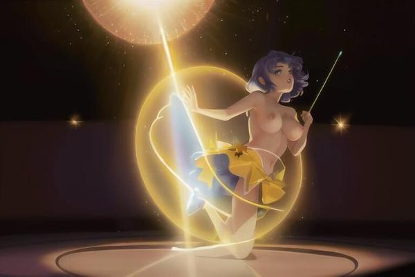 Quick AI test # Magic heroine transformation!