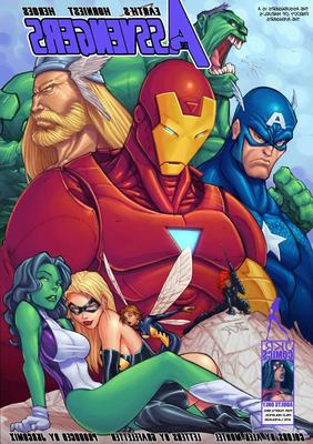 Assvengers I by JKRComix