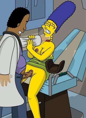 Dr. Hibbert leva Marge